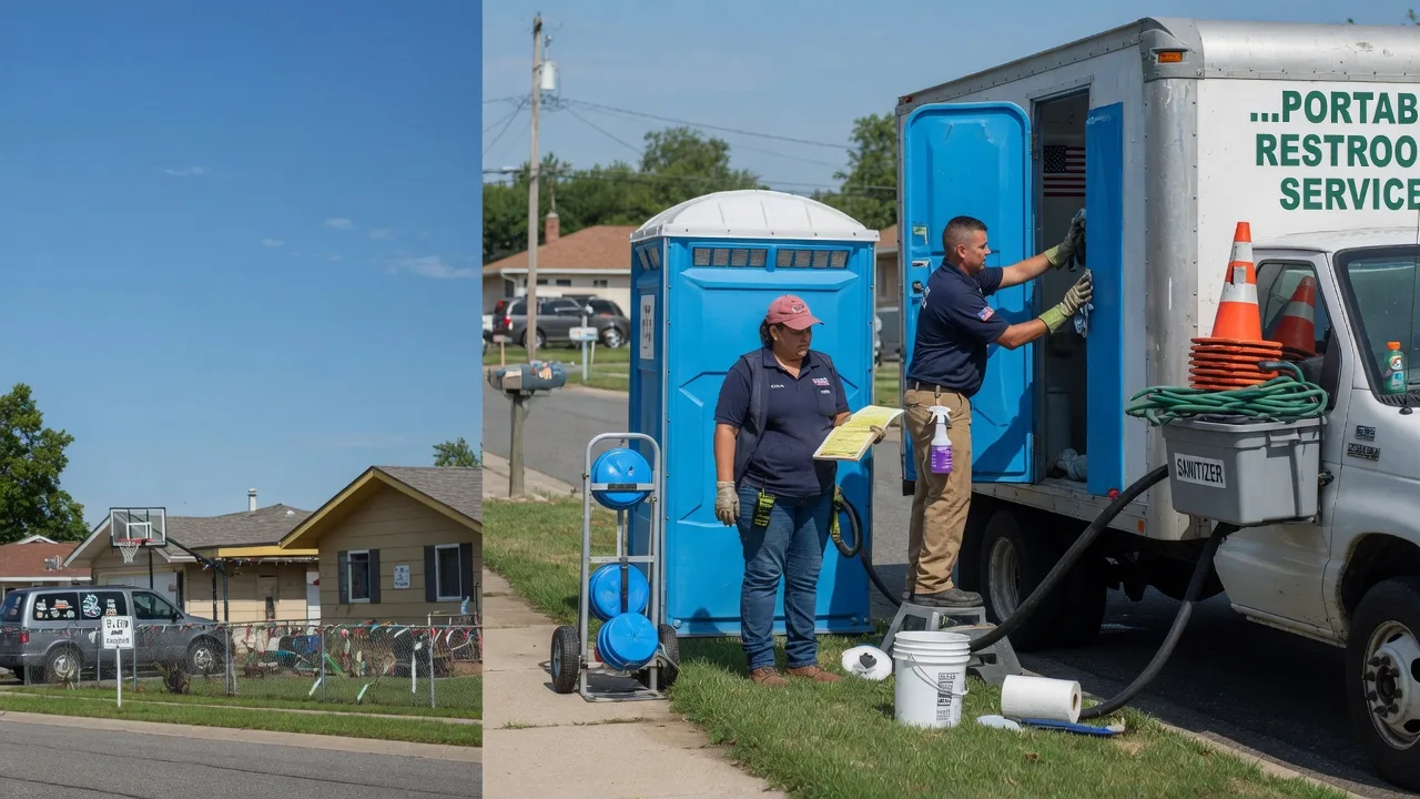Porta Potty Rental in Santa Fe, MO near me